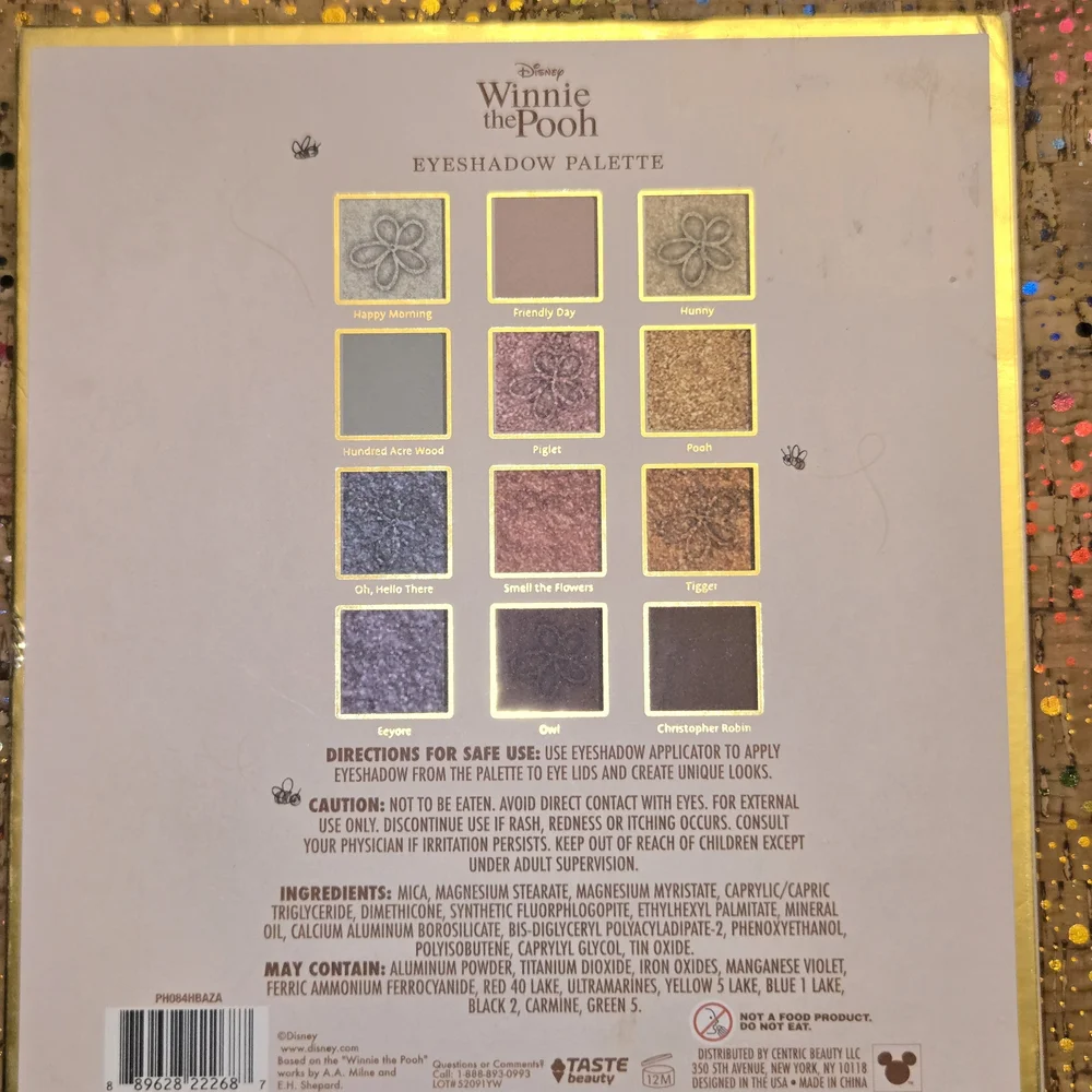 Disney Winnie the Pooh Eyeshadow Palette